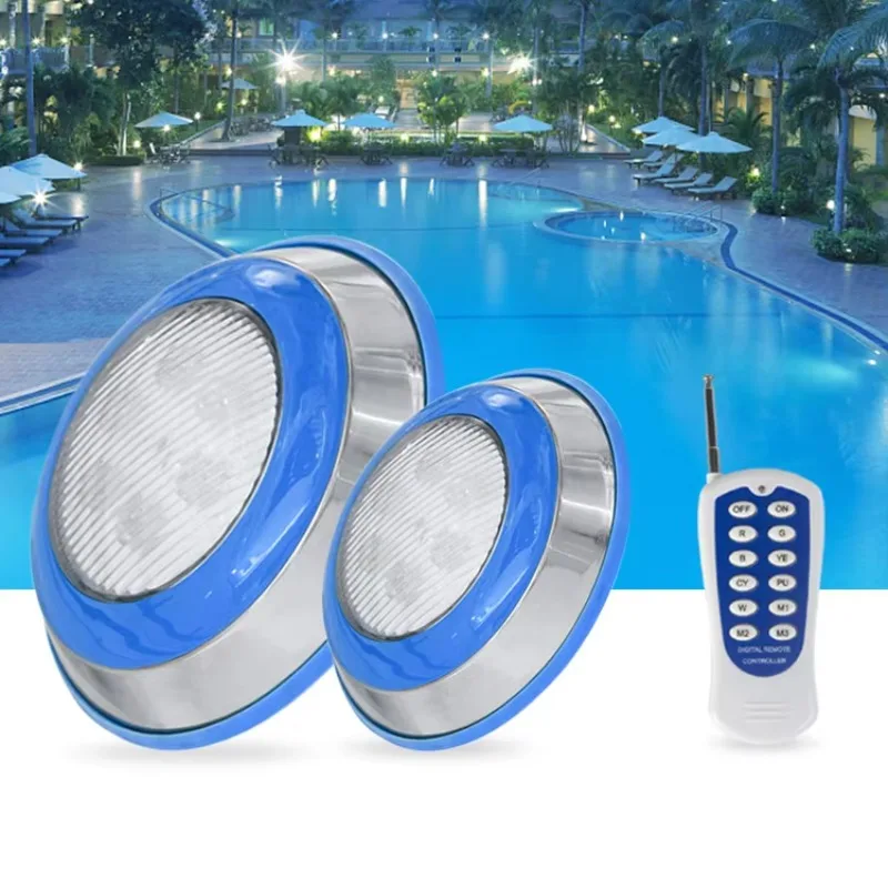 STLF Onderwaterverlichting Ip68 Waterdicht Rgb Onderwater Zwembad Led Licht