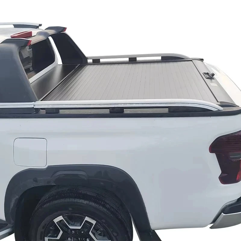 

High Quality Pickup Truck Cover Retractable Hard Aluminum Alloy Ranger Tonneau Cover HUNTER