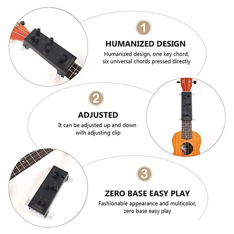 

these Ukulele Chord Changer,Ukulele Aid Learning System Teaching Aid for Beginner