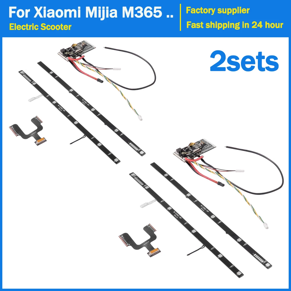 

2Sets Electric Scooter Protection Board for Xiaomi Mijia M365 Battery BMS Circuit Controller Dashboard Replacement Accessories