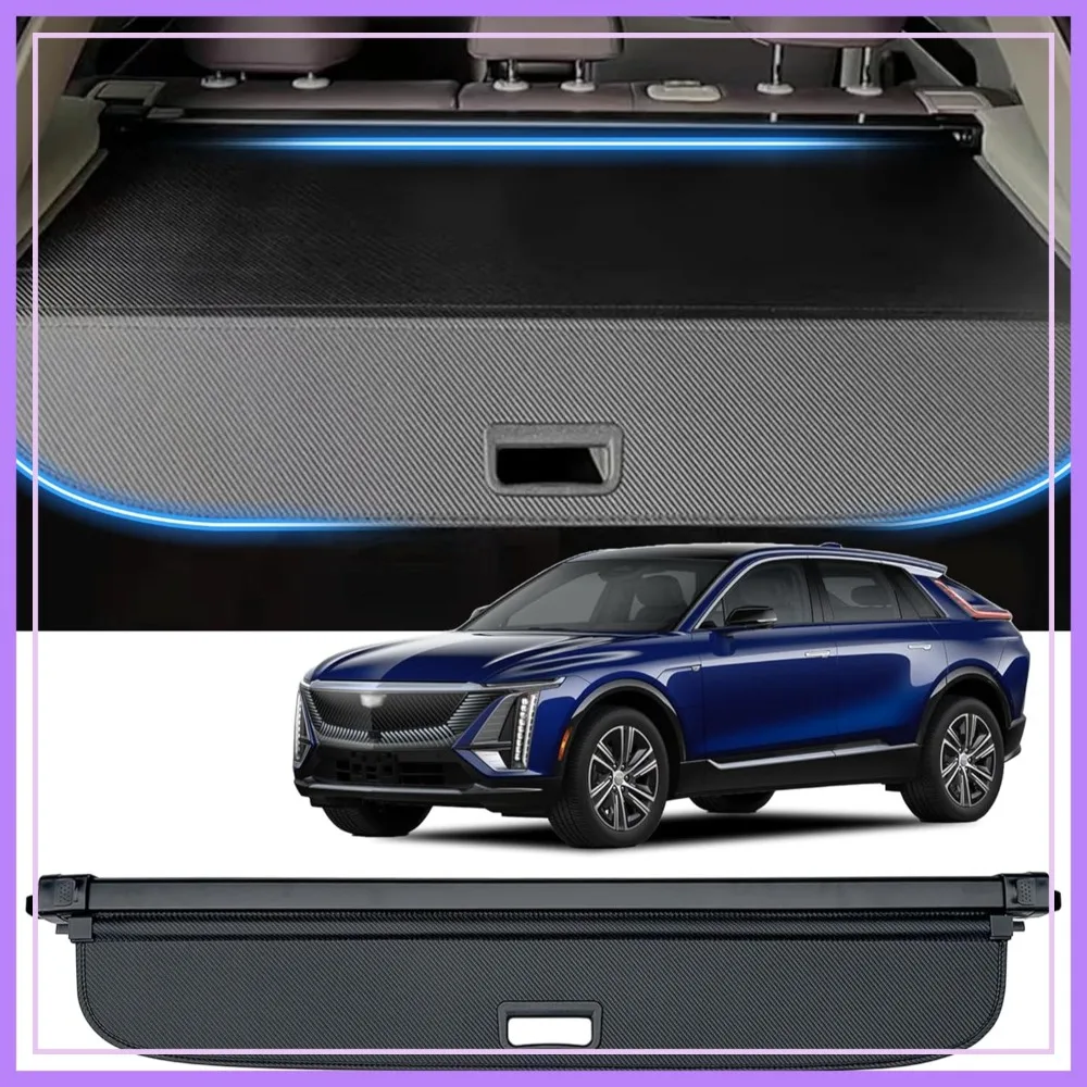

Retractable Cargo Cover for 2023-2025 Cadillac Lyriq, No Gap Trunk Shade, Security Shielding