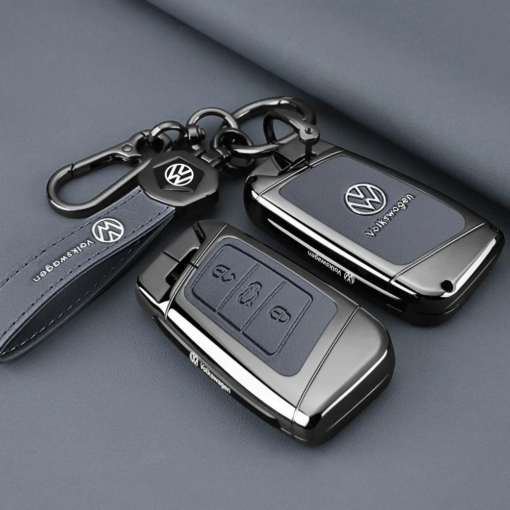Zinc Alloy Car Remote Key Case Cover Shell Bag For VW Volkswagen Magotan Magotan GTE Passat B6 B7 B8 CC Arteon Auto Accessories