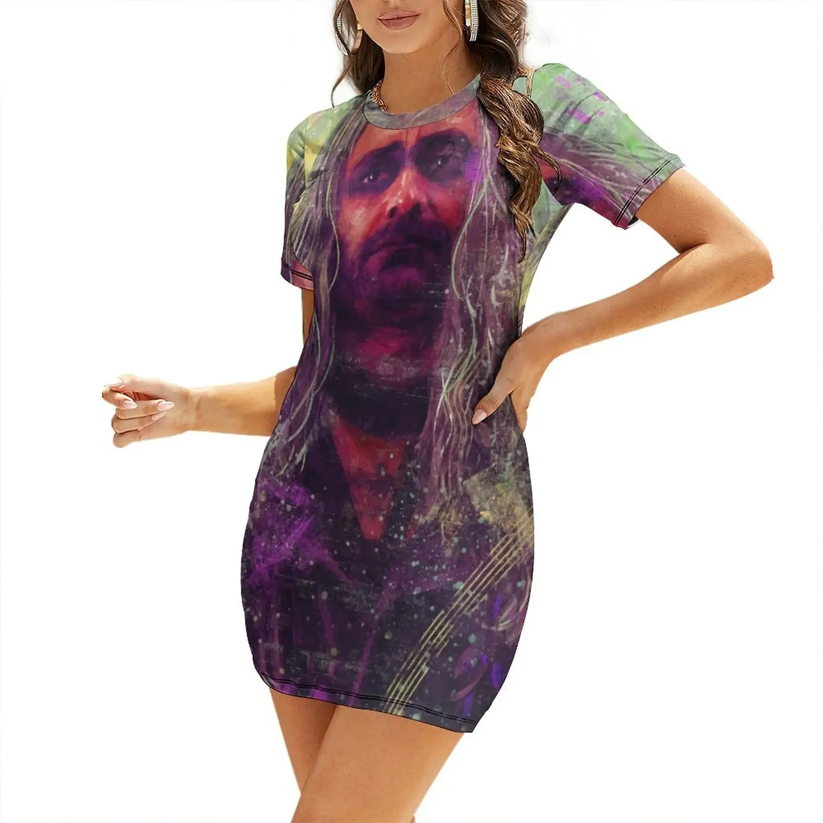 

Sad Ed Short-Sleeved Dress dresses for women 2026 luxury designer party summer outfits for women 2026 Women's clothing
