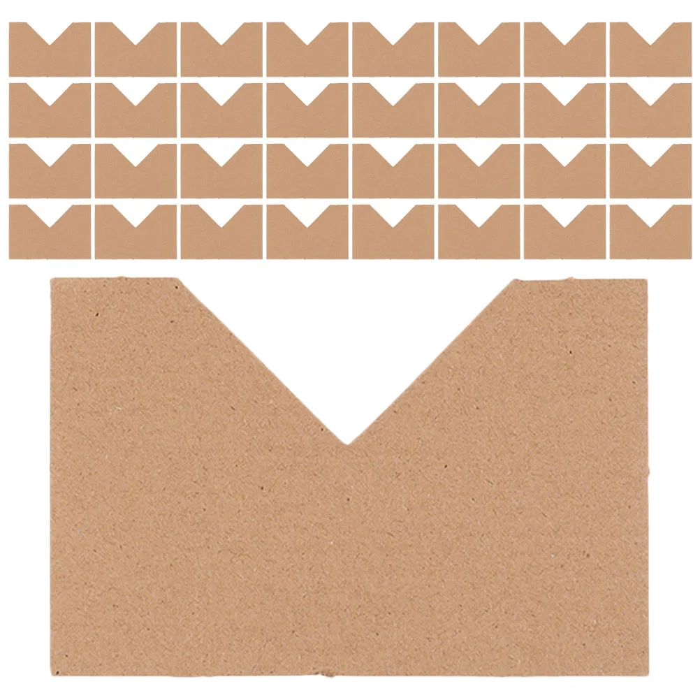 40 قطعة من واقيات زوايا إطار الورق المقوى لتغليف إطارات الصور وألبومات الصور وواقي الحواف