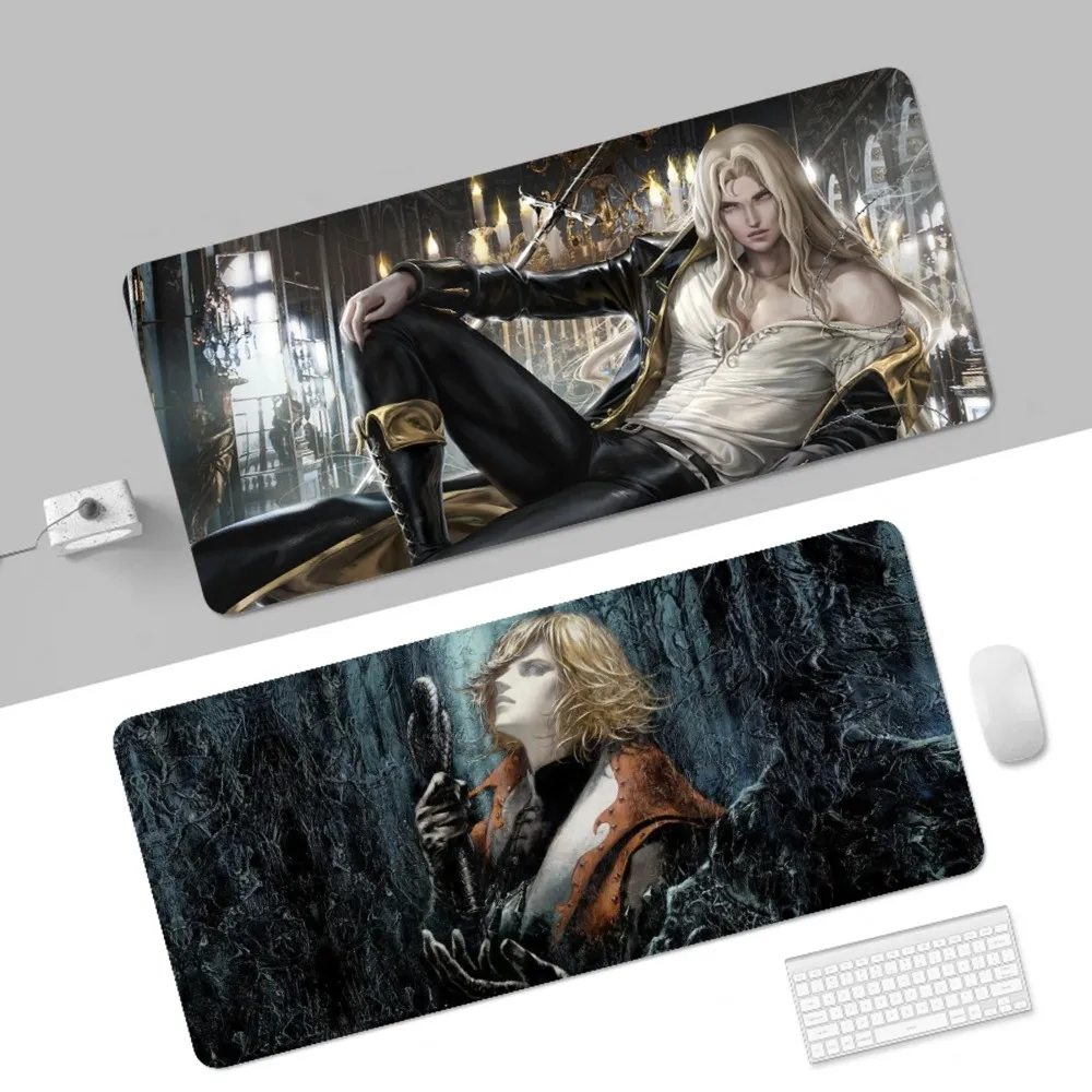 

C-Castlevania ANIME INS Tide Large Thickened Mouse Pad Oversized Gaming Keyboard Notebook Table Mat for PC Computer Table