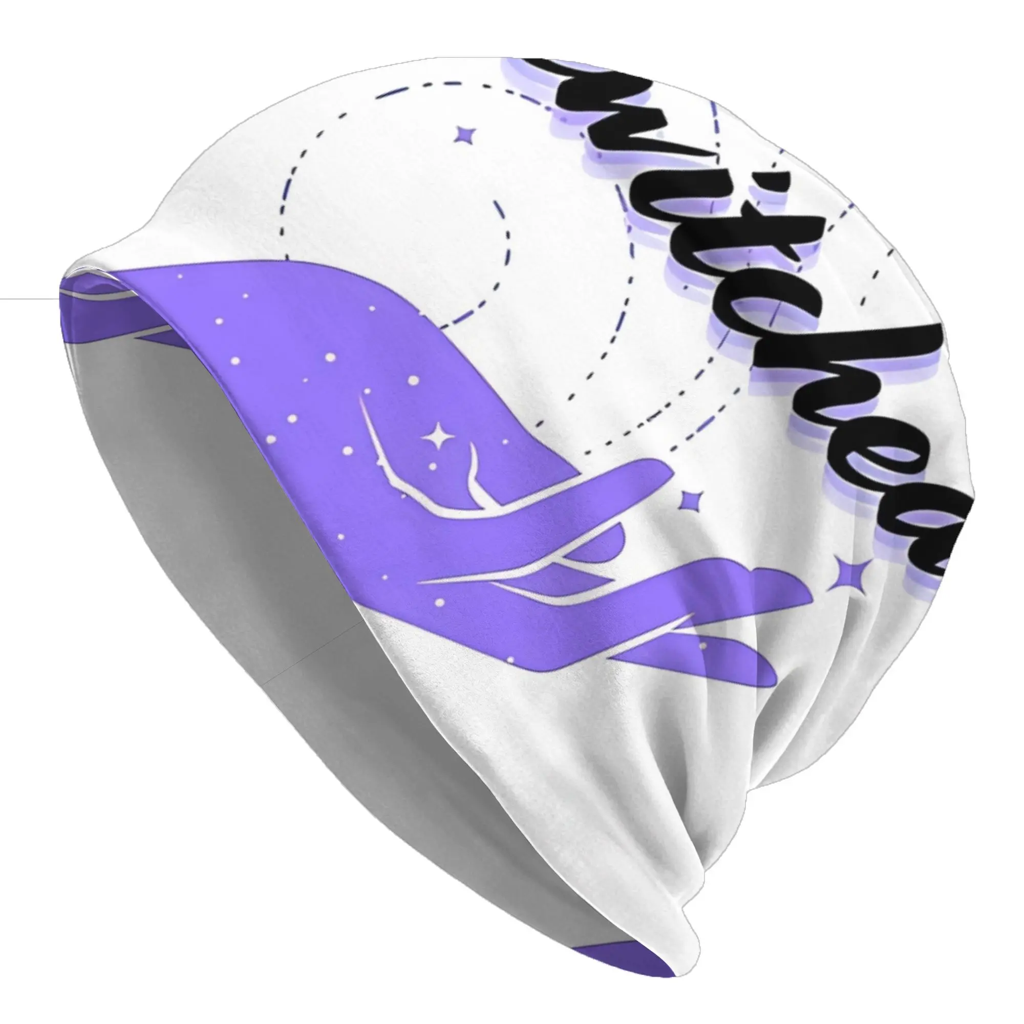 Bonnet Hats Bewitched Men Women's Thin Hat White background Retro Cap Hip Hop Skullies Beanies Caps