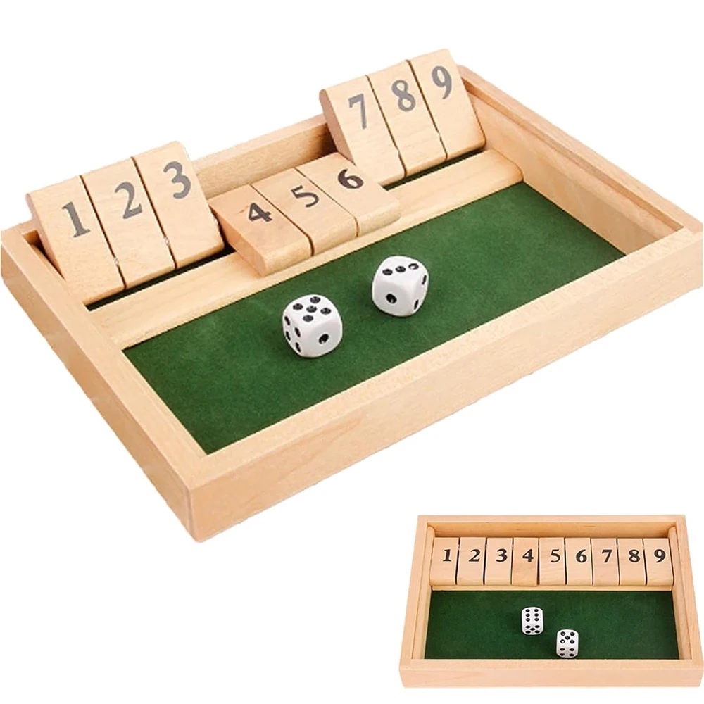 Juego de mesa de dados de lujo, 10 números, 2 jugadores, juego de mesa, fiesta en casa, Club, juegos para beber, juegos interactivos interesantes