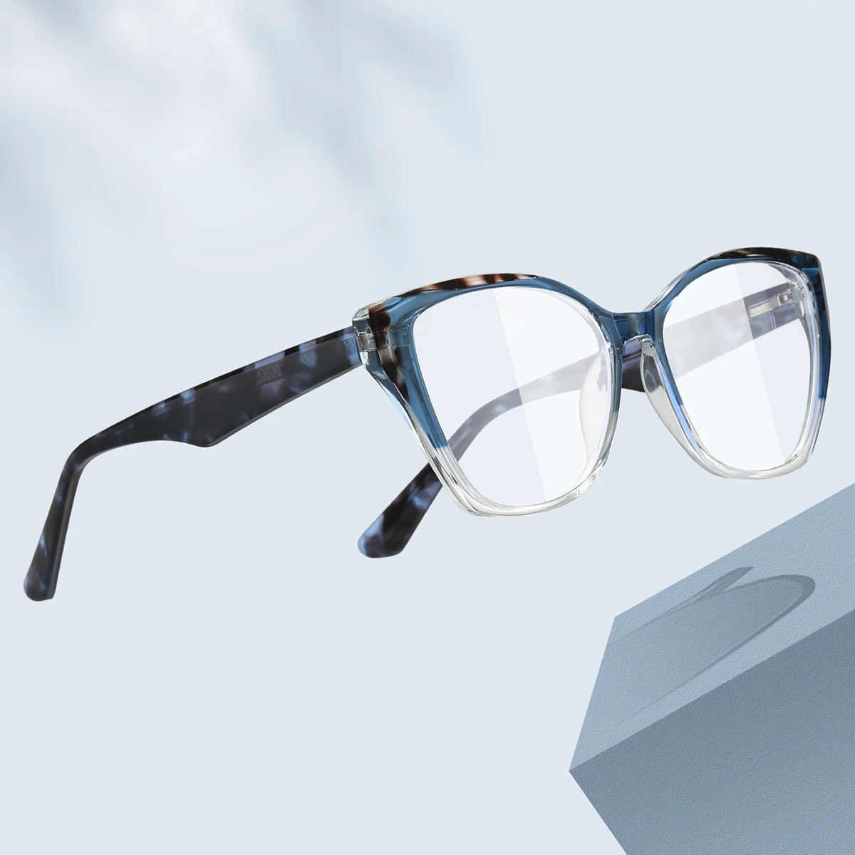 JMISUS Fashion TR90 نظارات طبية على شكل فراشة خلات للنساء نظارات بصرية فوتوكروميك نظارات تقدمية