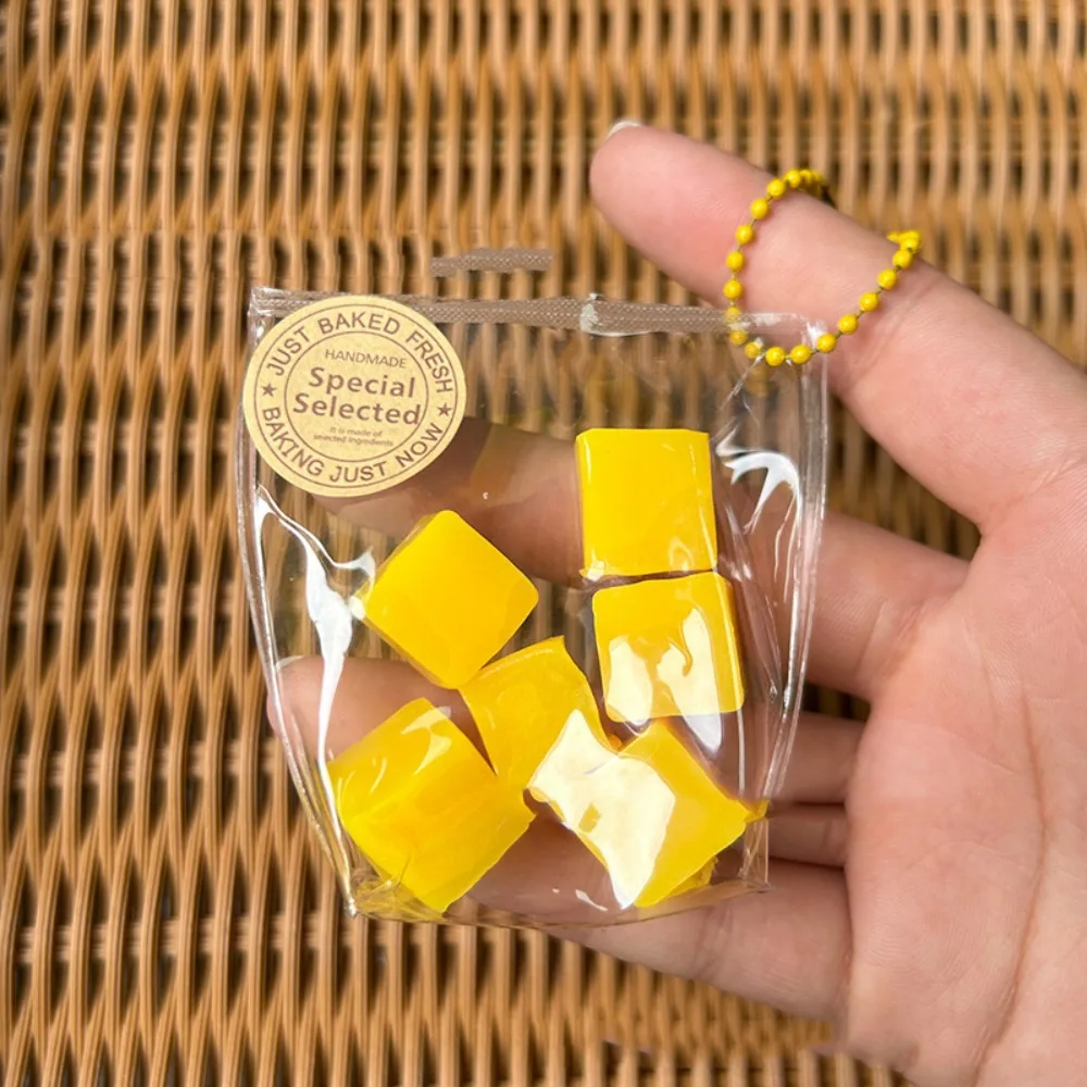 Fruta simulada, fruta bonita, juguetes para apretar, juguete sensorial, bolsa para apretar fruta de simulación TPR, Kiwi, fresa