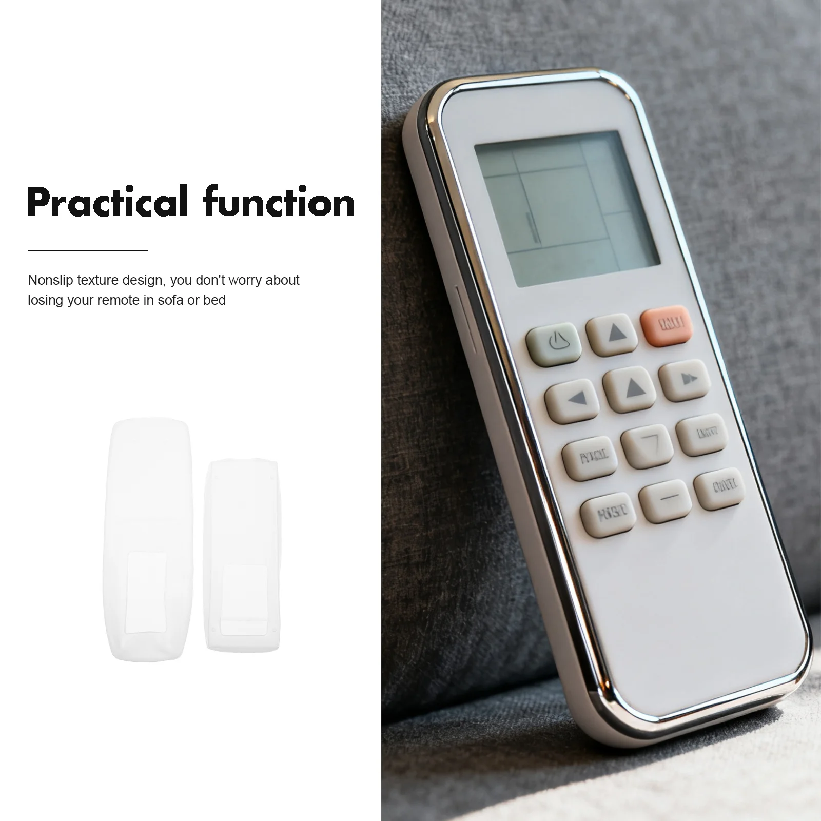 Funda impermeable para mando a distancia, funda protectora de silicona para mando a distancia, funda antideslizante a prueba de golpes para uso doméstico, 4 Uds.