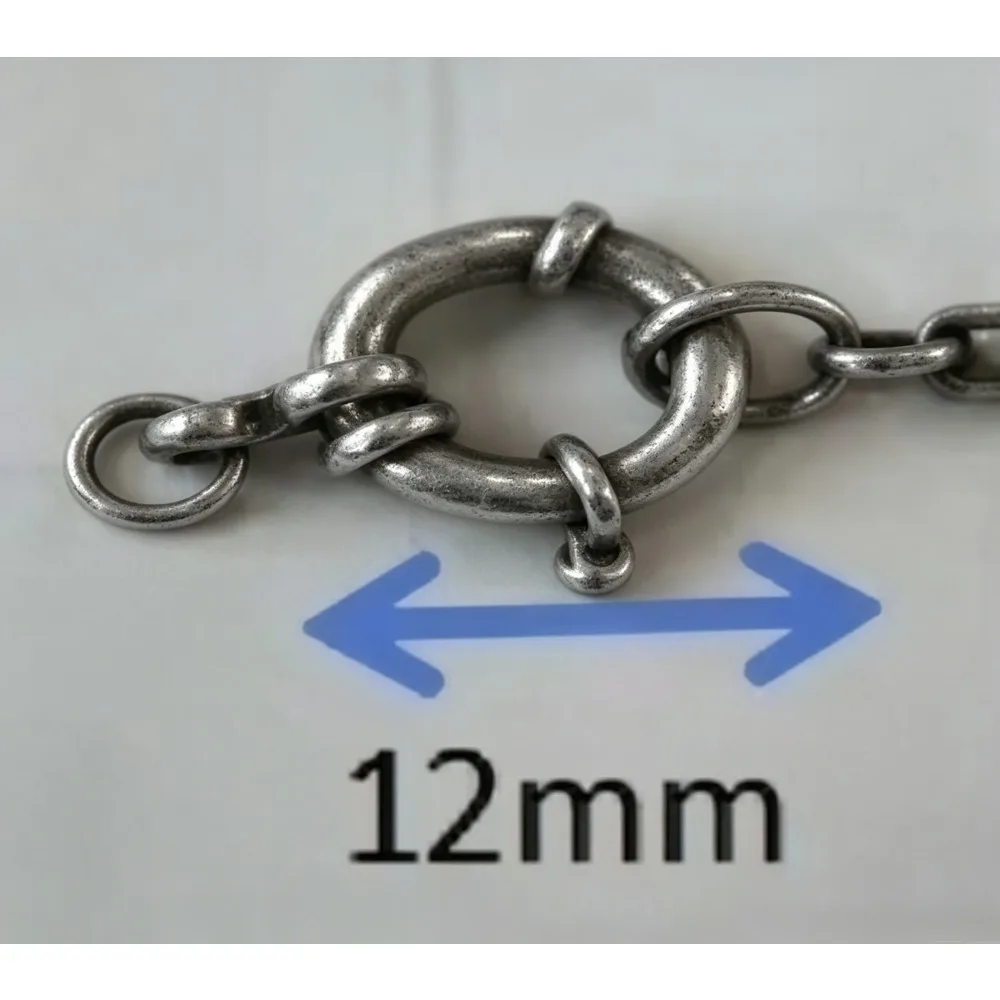 Antike Karabinerverschlüsse, Federringverschlüsse, ovale Biegeringe für DIY-Ohrringe, Armbänder, Halsketten und Schmuckherstellung – 2026 Top-Seller – Detail 3