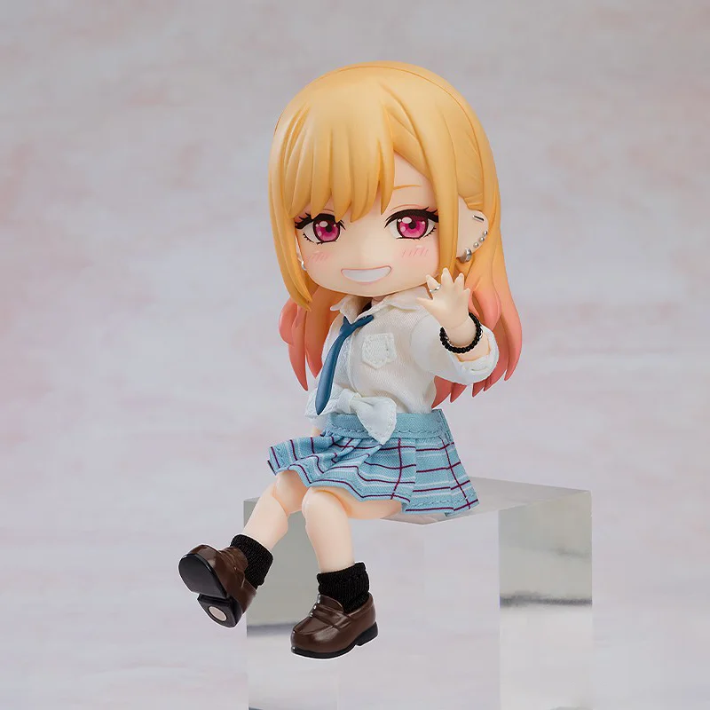 【أصلي 100%】شركة GOOD SMILE متوفرة في المخزون دمية Sono Bisque Wat Koi O Suru Kitagawa Marin Nendoroid Doll H=14CM شخصية أنيمي