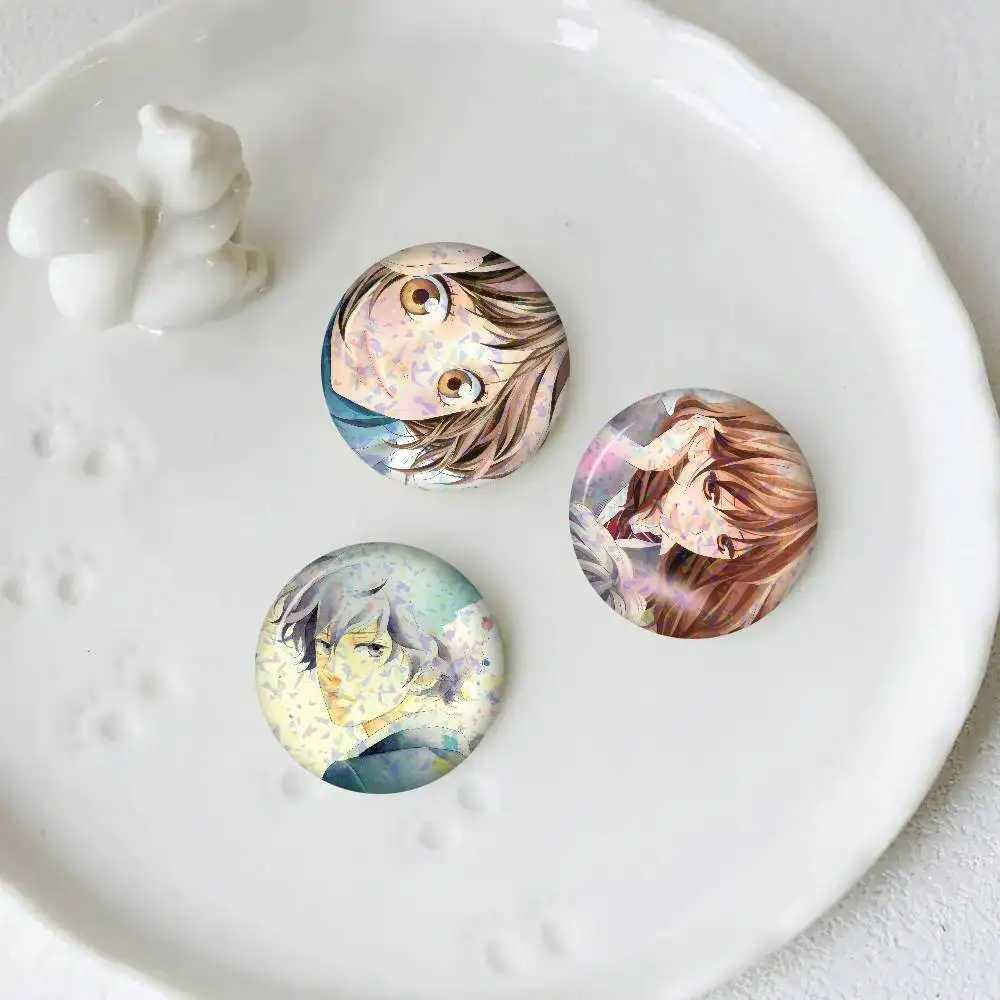 Ao Haru Ride Anime  Creator Tinplate Pin Button Custom Anime Role Old-school Brooch Cartoon Collar Badge Jewelry Gift Fans