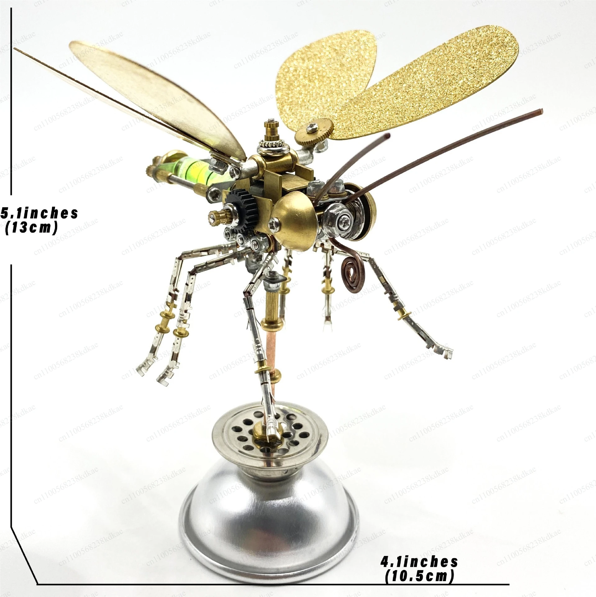 Steampunk Mechanical Insect DIY Metal 3D Puzzle Kit Bee Spider Scorpion Ant Assembly Model Decor Ornament Creative Hobby