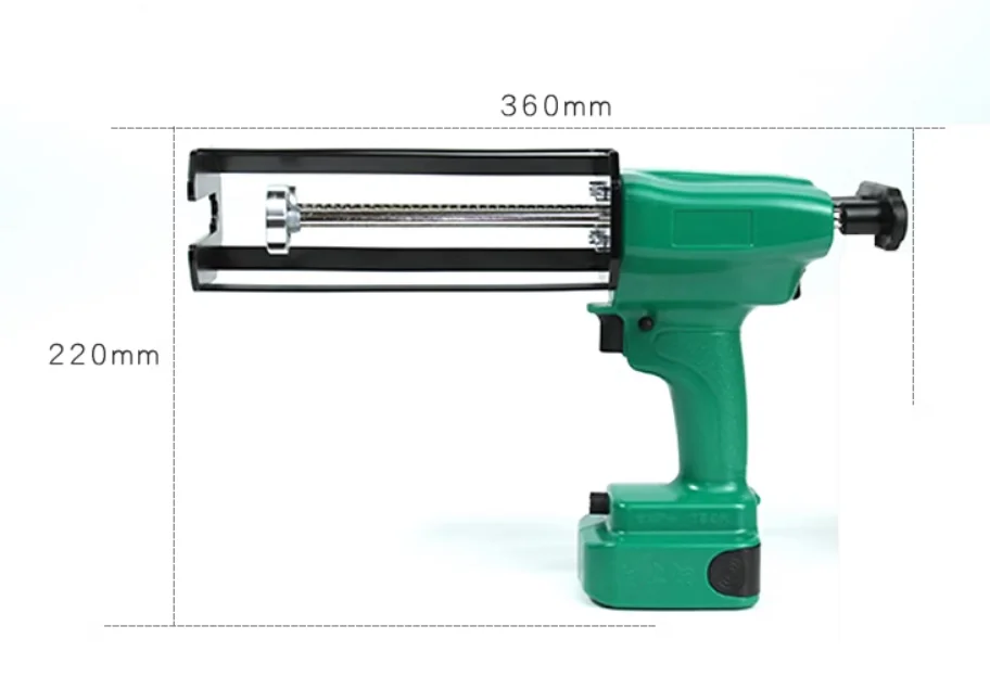 400 мл двойной картридж силиконовый клеевой пистолет 2:1 двухкомпонентный держатель сверхмощный распылитель Электрический пистолет для герметизации