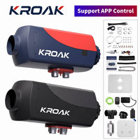 KROAK Parking Heater Diesel 12V Car Heater 2KW 5-8KW Split Air Heater with LCD Panel &Remote Control & Smart App Control