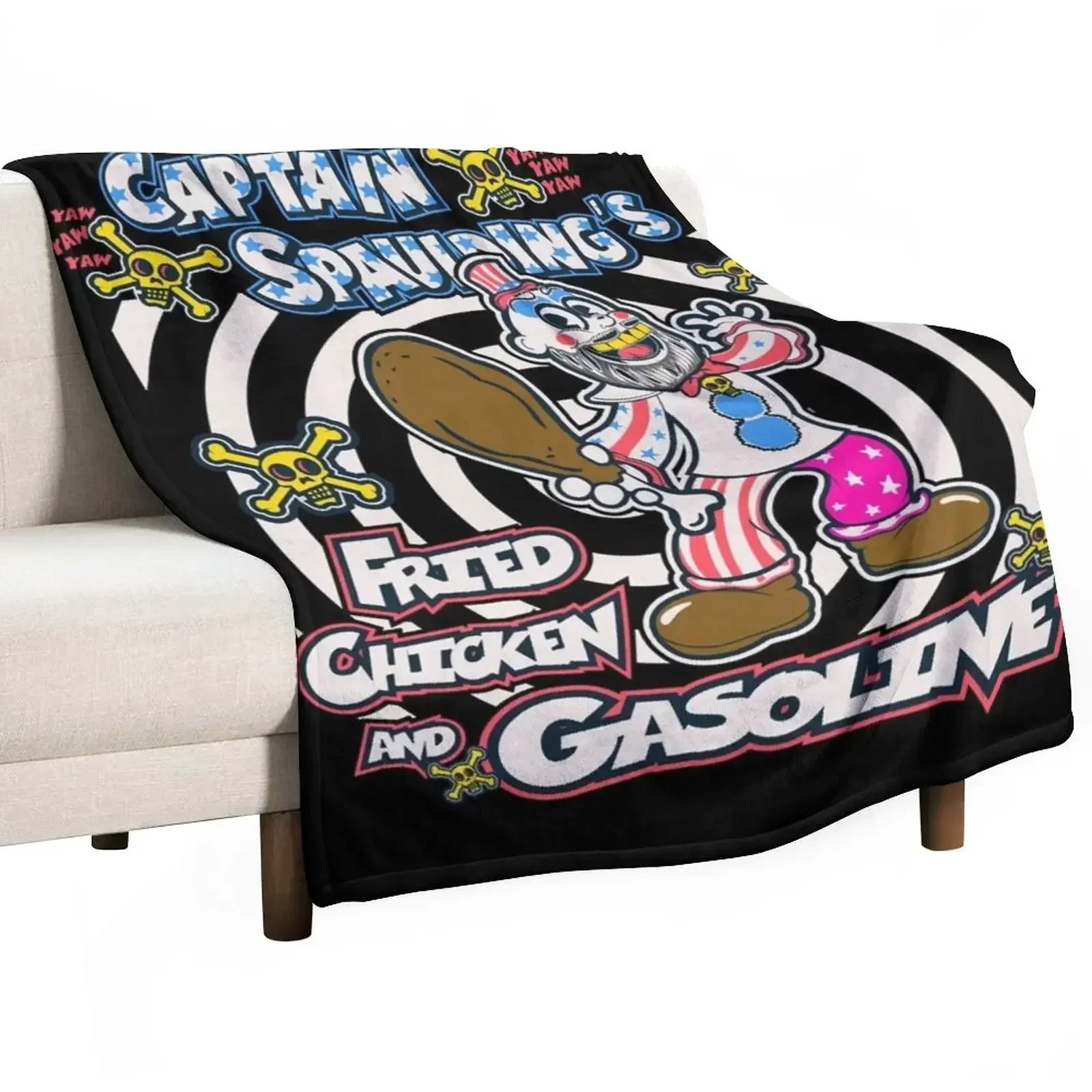 

The House Of 1000 Corpses Mystery Revealed Throw Blanket For Decorative Sofa halloween Hairys Thermals For Travel Blankets