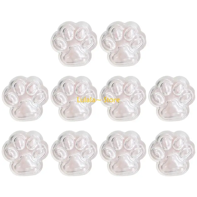 Y4QA DIY Handmade Kitten Paws Stress Relief Toy Soft TPR Fun Slow Rebounding Squeeze Squeeze Sensory Play For Kids Adults