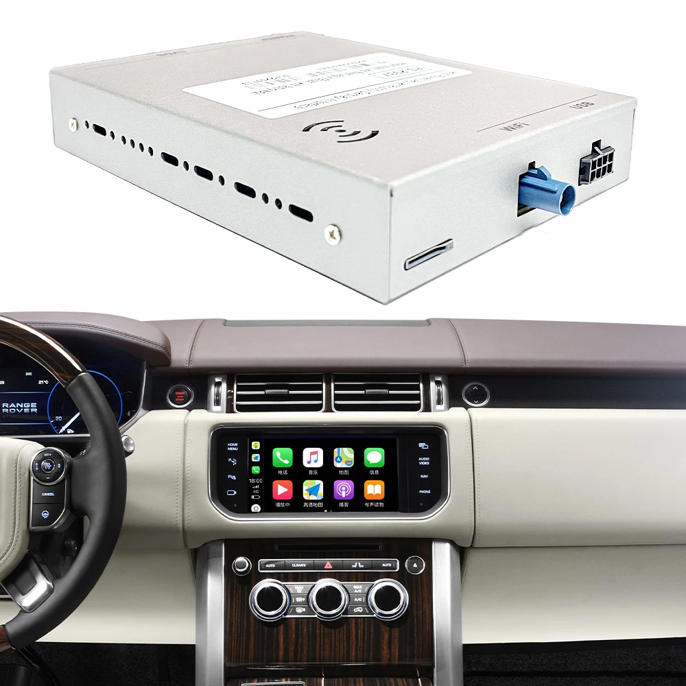 Para jaguar land rover bosch com tela de 8 polegadas sem fio carplay box kit atualização tela oem interface multimídia