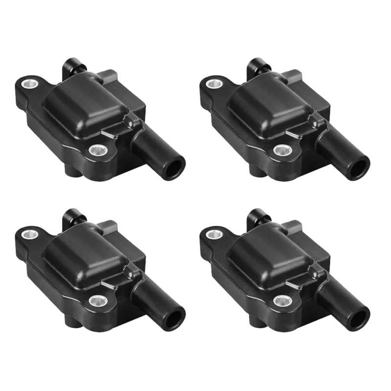 4Pcs Car Ignition Coil Pack 12611424 12570616 for Chevy Cadillac GMC Pontiac 5.3L 6.0L V8 Engine BSC1511 D510C UF413