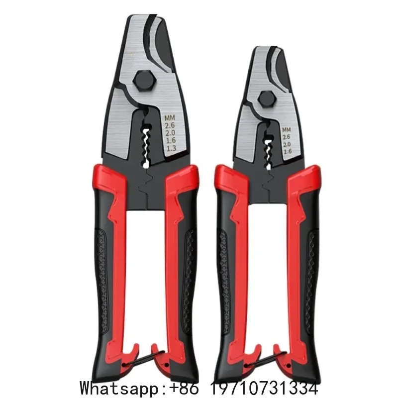 Electrician Multi Tool Cable Cutting Stripping Plier Professional Wire Breaking Scissors