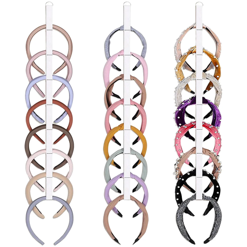 

For Bedroom Storage Rack Hanging Headband Holder Easy Setup Hair Organizer Portable Storage Space-Saving Design