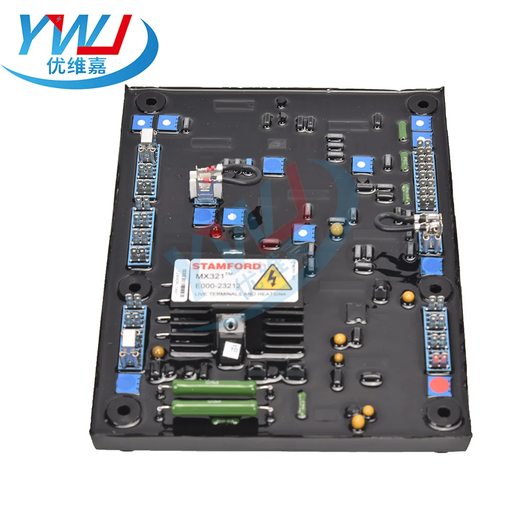 Original MX321 Stamford AVR Diesel Generator Automatic Voltage Regulator Circuit Diagram Stabilizer Excitation Regulation Board