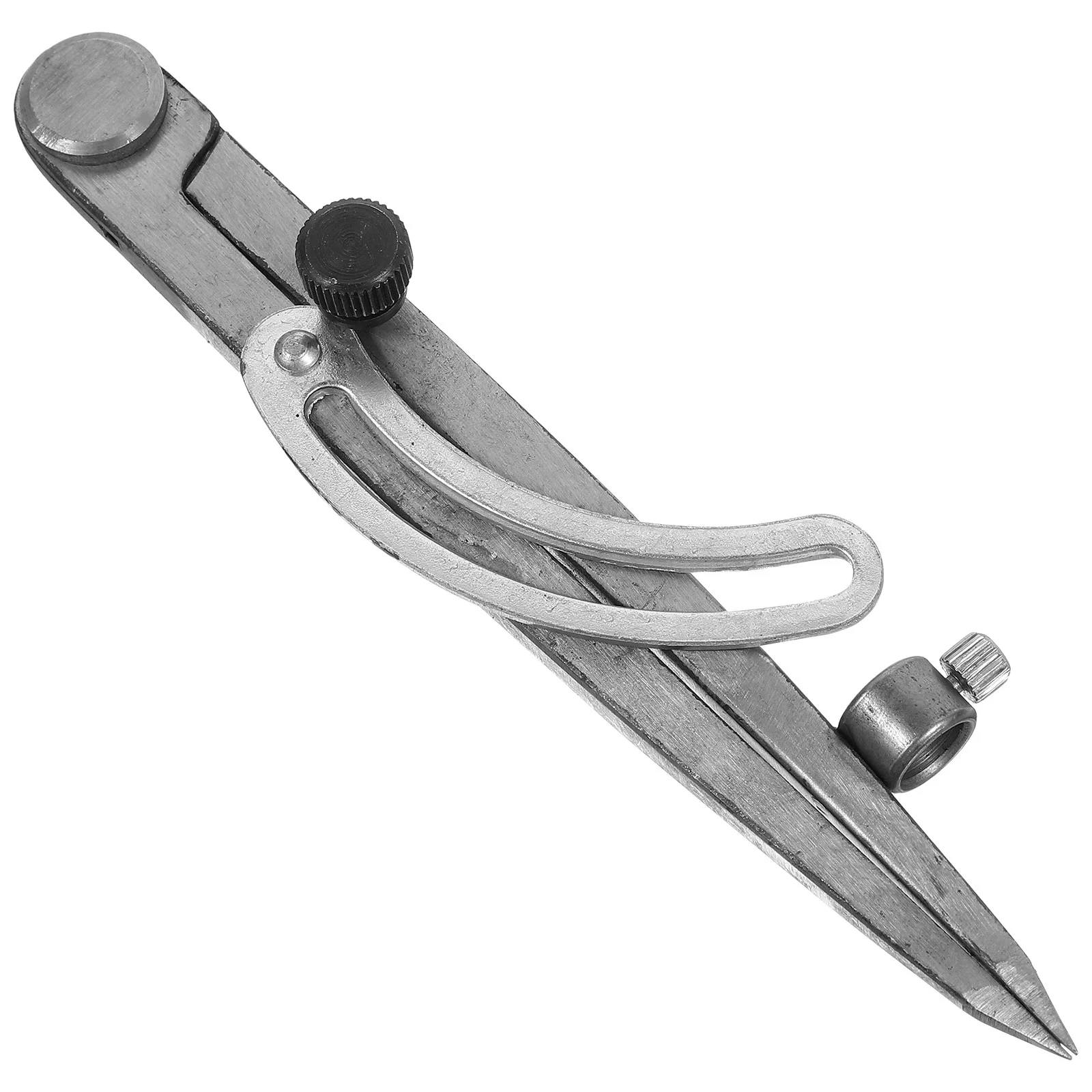 Marking Gauge Compass Drawing Tool Metal Spring Geometry Pencil Carbon Steel Furniture Compasses Convenient