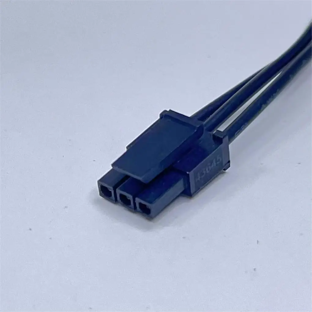 436450300 Wire harness, MOLEX MICRO FIT 3.0mm Pitch OTS Cable, 43645-0300, 3P, Single End, UL1061, 20AWG