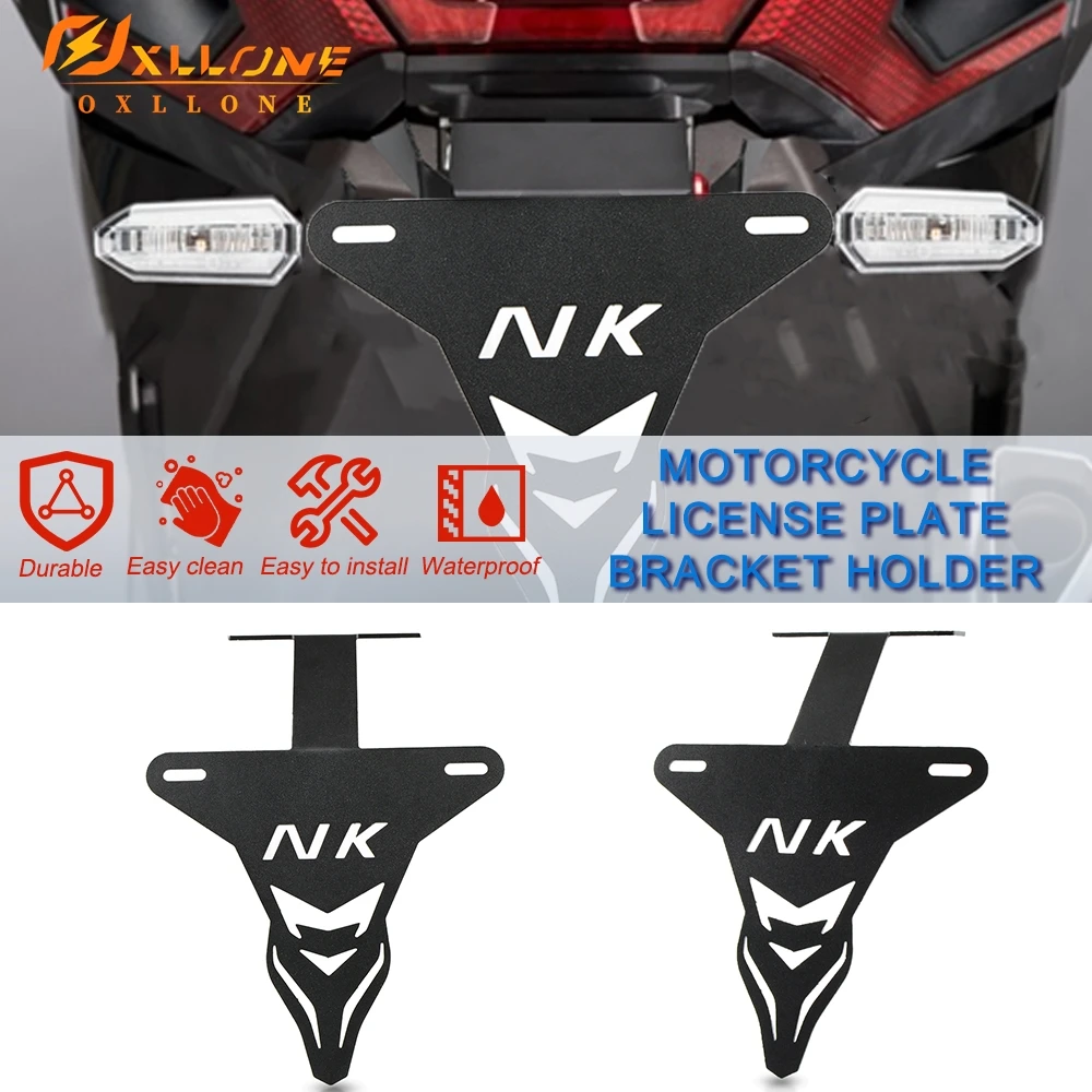 

FIT FOR CFMOTO 250NK 250 NK Motorcycle License Plate Frame Holder Registration Plate Holder Rear Fender Eliminator Tail Bracket