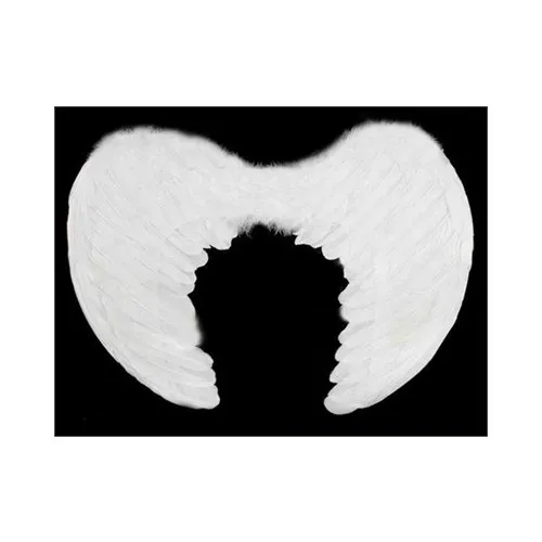 Aydınlı Party Costume White Color Small Size Baby Angel Wing 30 X45 cm