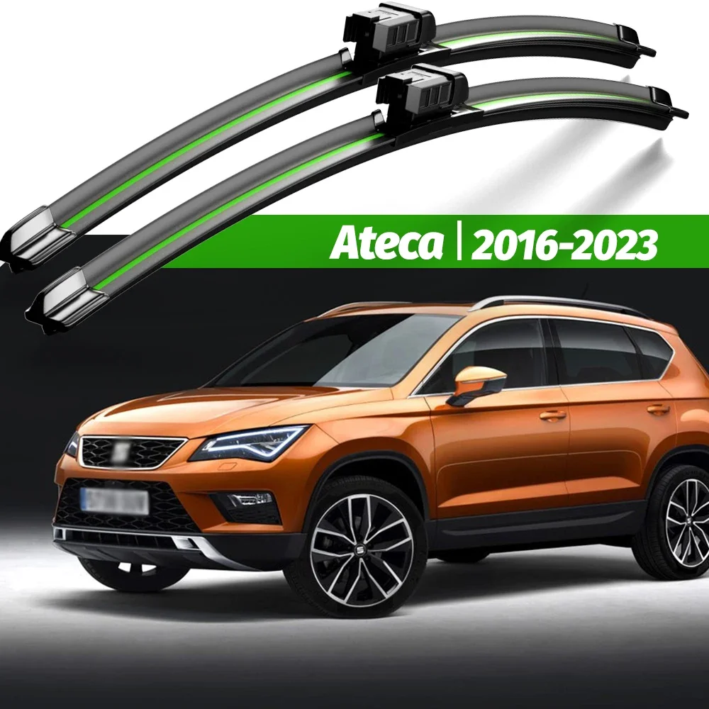 

Wiper LHD Front Wiper Blades For Seat Ateca 2016 - 2023 2022 2021 Windshield Windscreen Window Brushes 26"18" Accessories