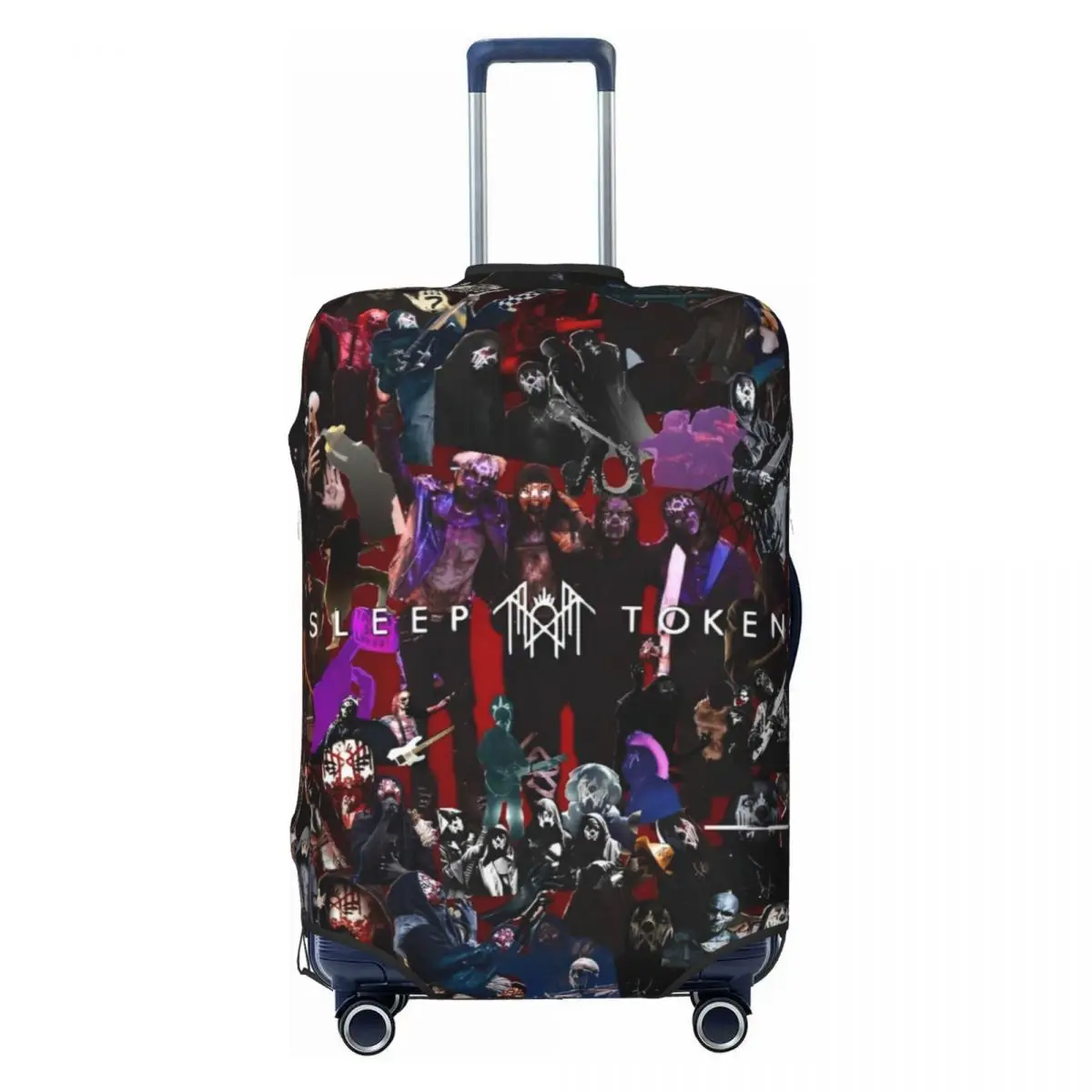 

Sleep Heavy Band Tokens Suitcase Cover Cruise Trip Protection Holiday Useful Luggage Accesories