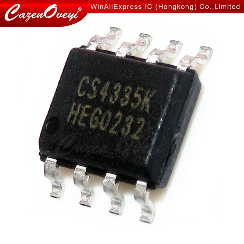 5pcs/lot CS4335-KSZR CS4335-KSZ CS4335KSZ CS4335 4335KSZ SOP-8 New Original In Stock