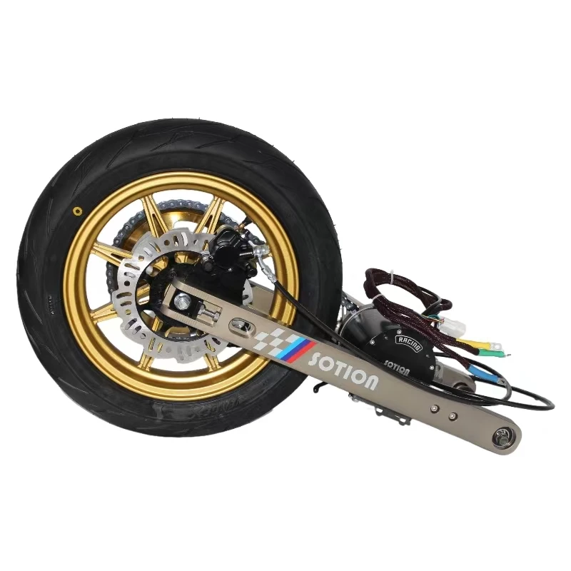 SOTION Super cool New Mid motor 5kw 72V ruota 12 pollici FW11 Swingarm