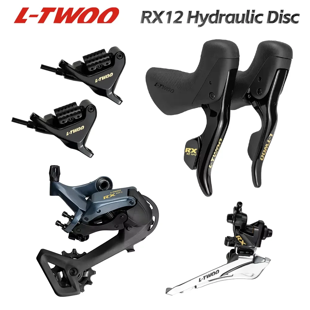 

Групсет для шоссейного велосипеда L-TWOO RX12 Disc 2x12 скоростей с гидравлическими дисковыми тормозами, карбон/алюминий, аналог R7170 R8170