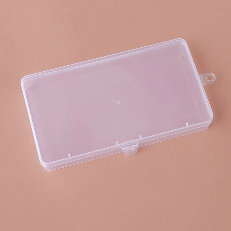 Transparent Storage Box Organizer Stickers Box Desktop Container Tape Stickers Box Art Tool Case Stationery