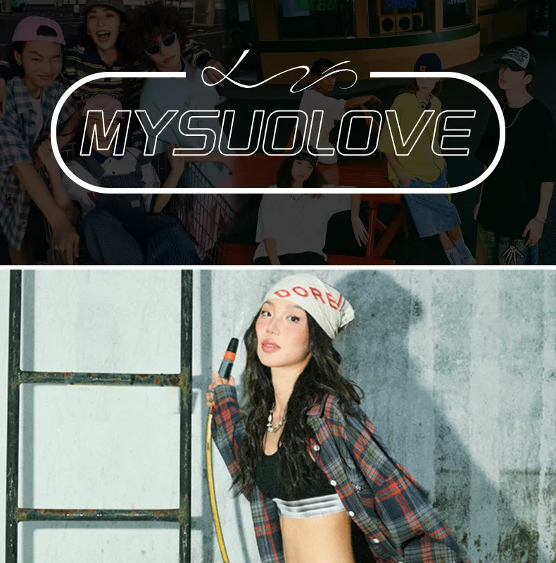 MYSUOLOVE Fashion design jeans Baggy wide-leg floor-length trousers for hen party gifts