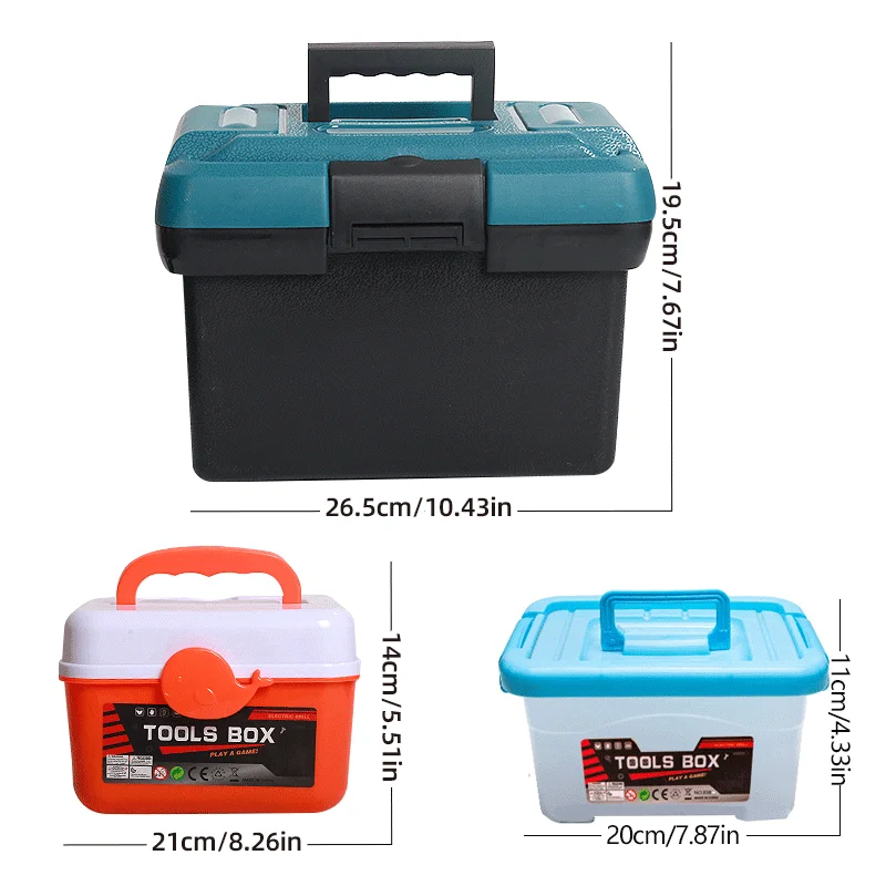 子供向けSTEM建設修理ツールボックスおもちゃセット、分解・組み立て用ドライバー付きで実践スキルを向上