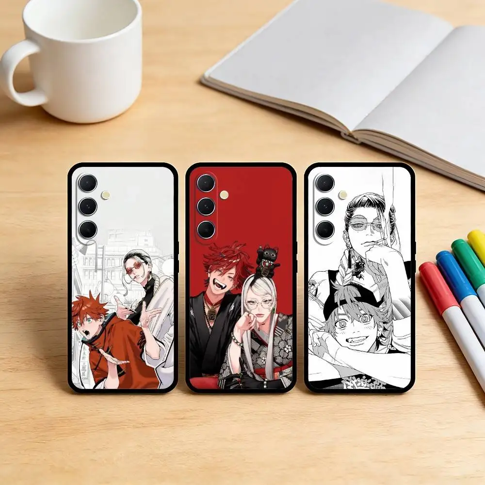 AAA Hot Gokurakugai Cool comics  Phone Case For Samsung S25,S24,S21,S22,S23,S30,Ultra,S20,Plus,Fe,Note,10,9,5G Black Cover