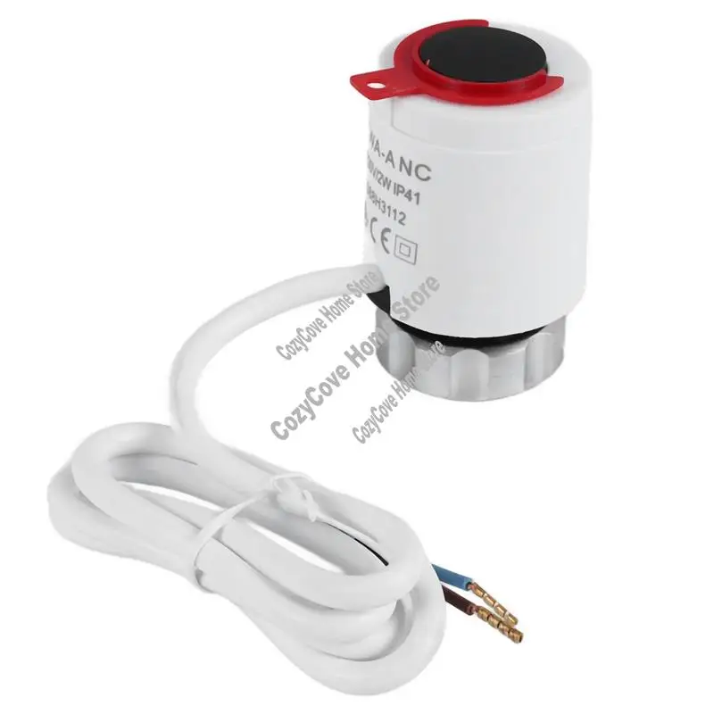 230V Normally Closed NC M30x1.5Mm Electric Thermal Actuator For Underfloor Heating TRV Thermostatic Radiator Valve-A27R