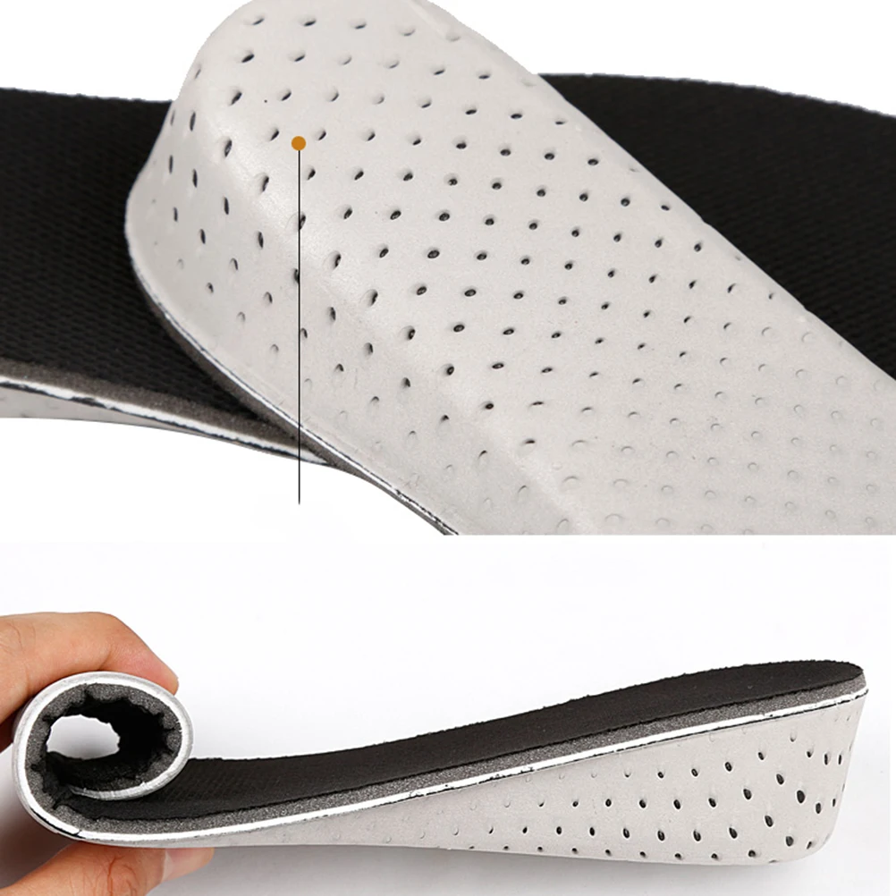 

Anti-slip Shock Absorbing Pad Height Insoles Breathable Invisible Men's Shoe Pads