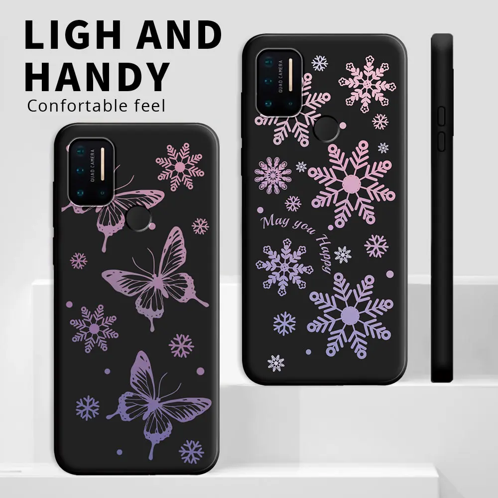 For Umidigi A7 A5 Pro A7S Case Cartoon Cute Flower Shockproof Silicone Soft Phone Case For Umidigi A9 Pro 2021 A9 Max Back Cover