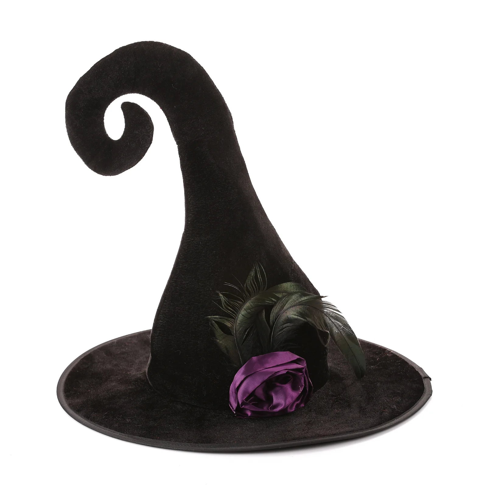 قبعة الساحرة للهالوين زي فستان مهرجان شبح حفلة الكرة الدعائم