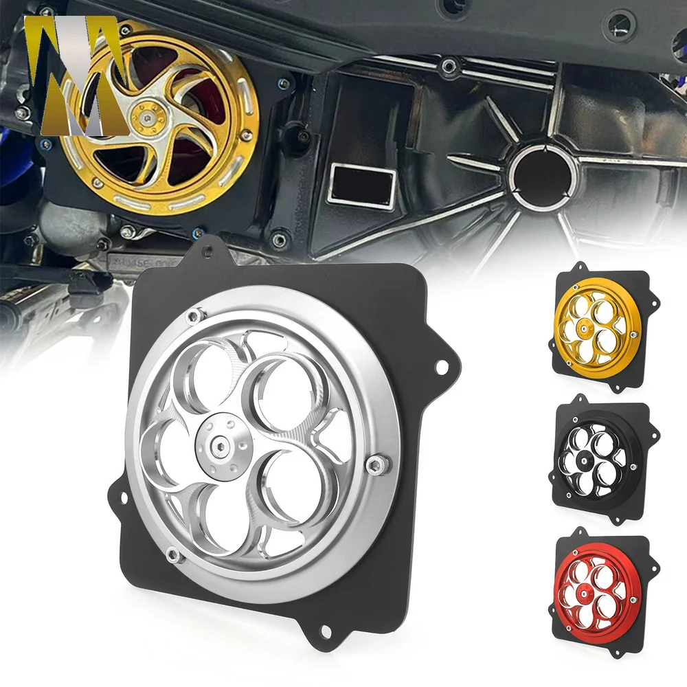 

For YAMAHA XMAX 250 300 400 2013-2022 2023 2024 Motorcycle Fan Cover Guard Engine Cooling Rotating Protection