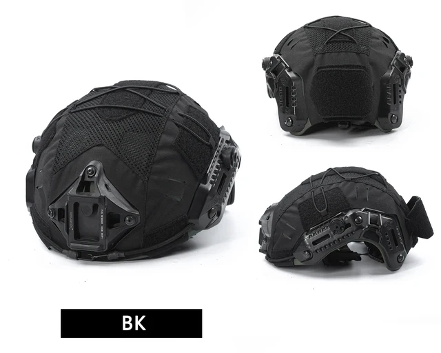 

DMgear Molle Tactical MTEK 2.0 Helmet Cover Camo Headwear Airsoft Caza Gear Battlefield Functional Helmet Accessories