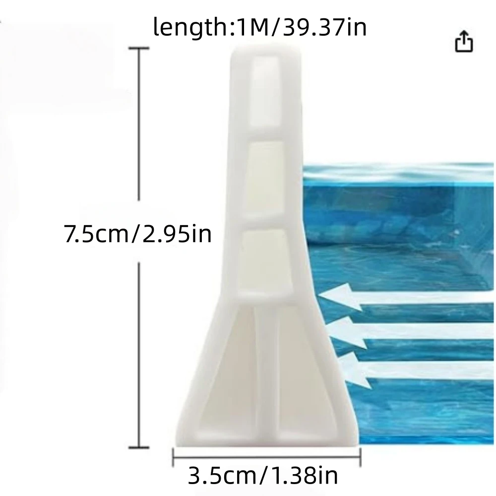 1 قطعة 1 متر/39.37in لتقوم بها بنفسك دش حاجز المياه سيليكون انحناء المياه الاحتفاظ قطاع ل عتبة باب الحمام حاجز الفيضانات #2