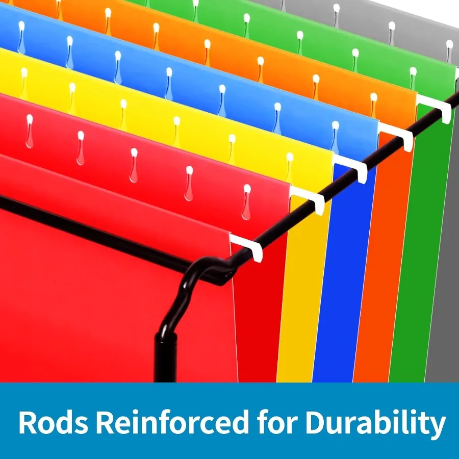 12-pack hangende bestandsmappen Letter-formaat met 1 5 gesneden verstelbare tabbladen 12 geselecteerde kleuren bestandsmap-organizer voor archiefkast