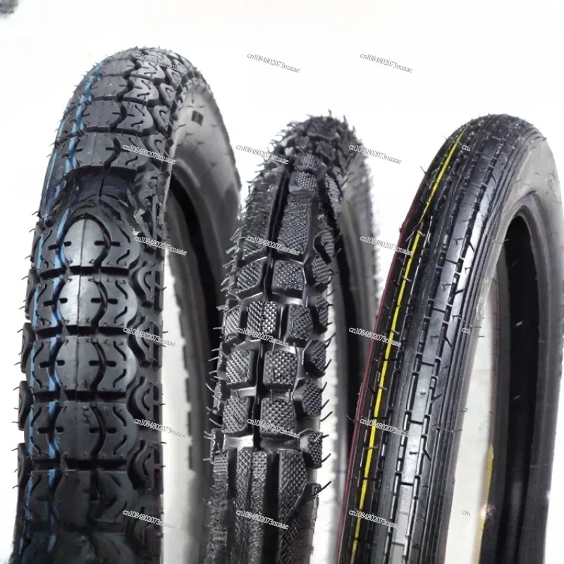 Front and Rear Tire for Motorcycle, 2.25, 225, 2.50, 250, 2.75, 275, 300, 3.00-18-17