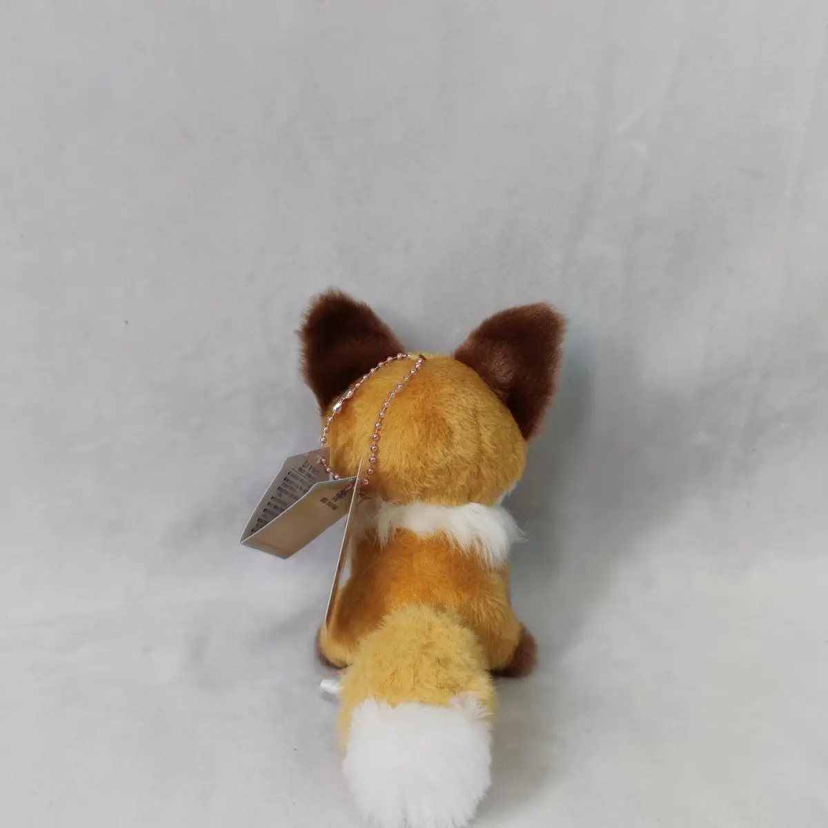 10cm Japanischer Koreanischer Beliebter Brauner Fuchs Anhänger mit Schielenden Augen Mini-Puppe Taschen-Schlüsselanhänger Niedlicher Rucksack-Hängeornament Mädchen-Geschenk – Detail 6